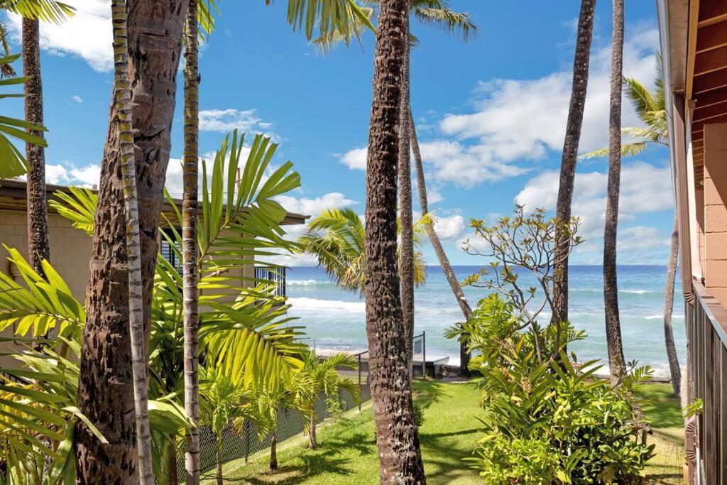 Oceanfront With Aircon-Hear The Waves-Amazing Views-Wifi Apartment ลาไฮนา ภายนอก รูปภาพ