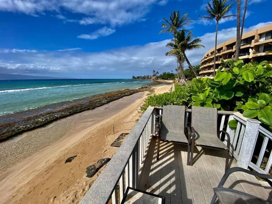 Oceanfront With Aircon-Hear The Waves-Amazing Views-Wifi Apartment ลาไฮนา ภายนอก รูปภาพ